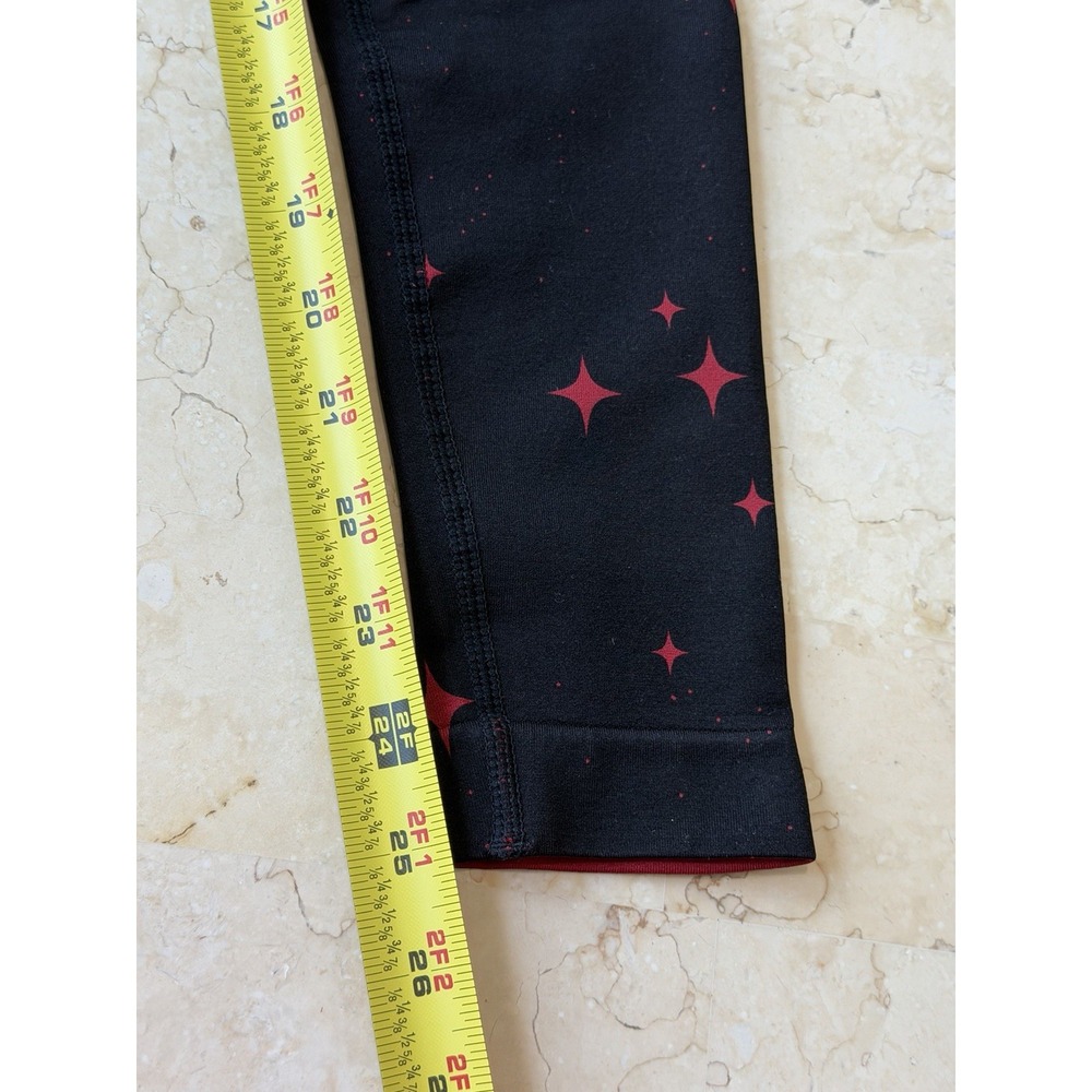 Darc Sport Women's Star Wars Power Everson Scrunch Ankle Leggings S Black/Red - Picture 10 of 10